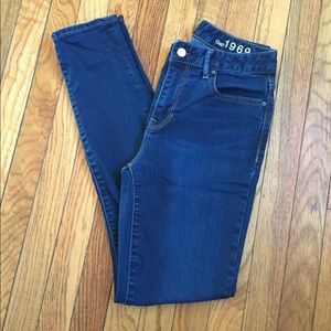 Gap High Rise Skinny Jeans